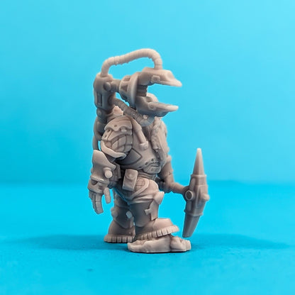 Lachlan - Clan of Cladhaich  -  Sci-Fi Grimdark Space Dwarf Mercenaries by Print Minis