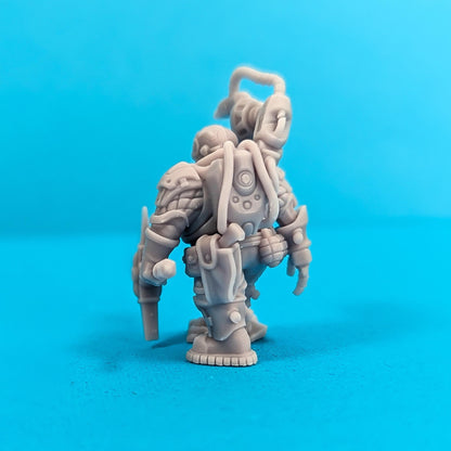 Lachlan - Clan of Cladhaich  -  Sci-Fi Grimdark Space Dwarf Mercenaries by Print Minis