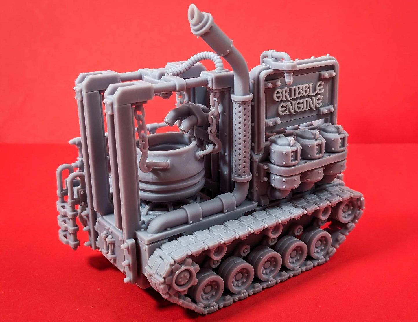 The Gribble Krawler w/ Chef - Sci-Fi Grimdark Mercenaries by Print Minis