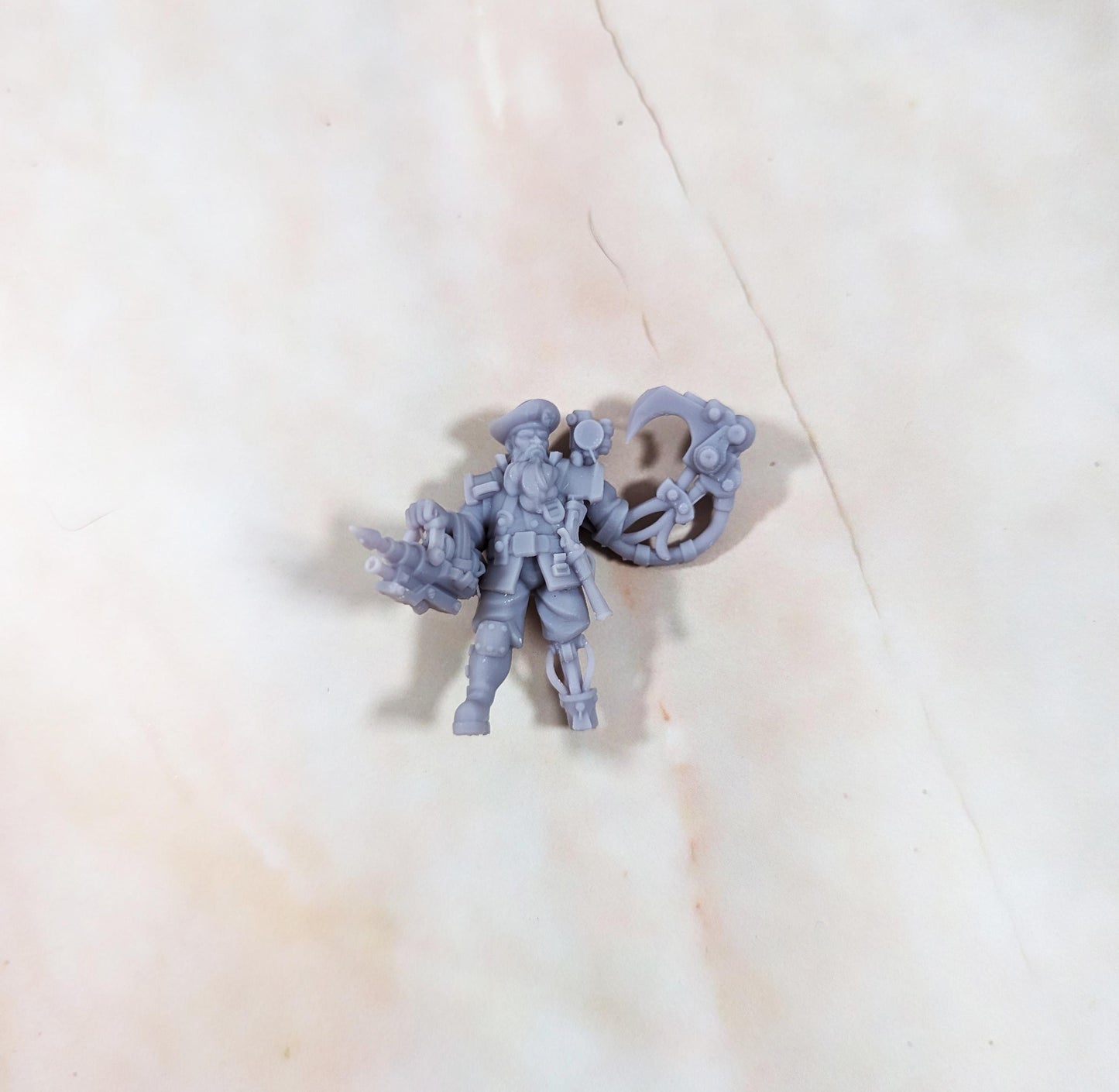 Grace Sullivan - Sump Pirate Captain -  Sci-Fi Grimdark Sump Pirate by Print Minis