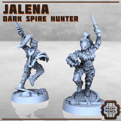 Dark Spire Hunters -  Sci-Fi Grimdark Mutant Hunters by Print Minis