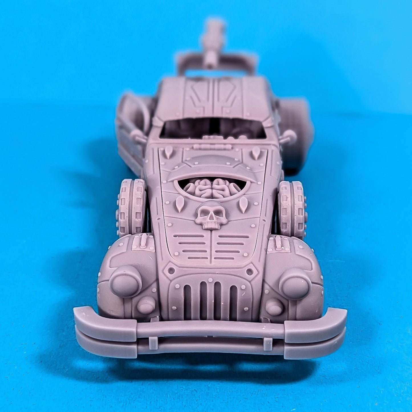 Classic Race Car - Angelika w/ Silent Spectres - Silent Spectre Gangers - Sci-Fi Grimdark Mercenaries by Print Minis