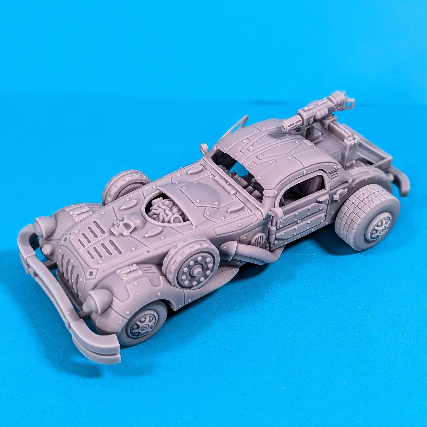 Sci-Fi Grimdark Classic Racer Car - Angelika