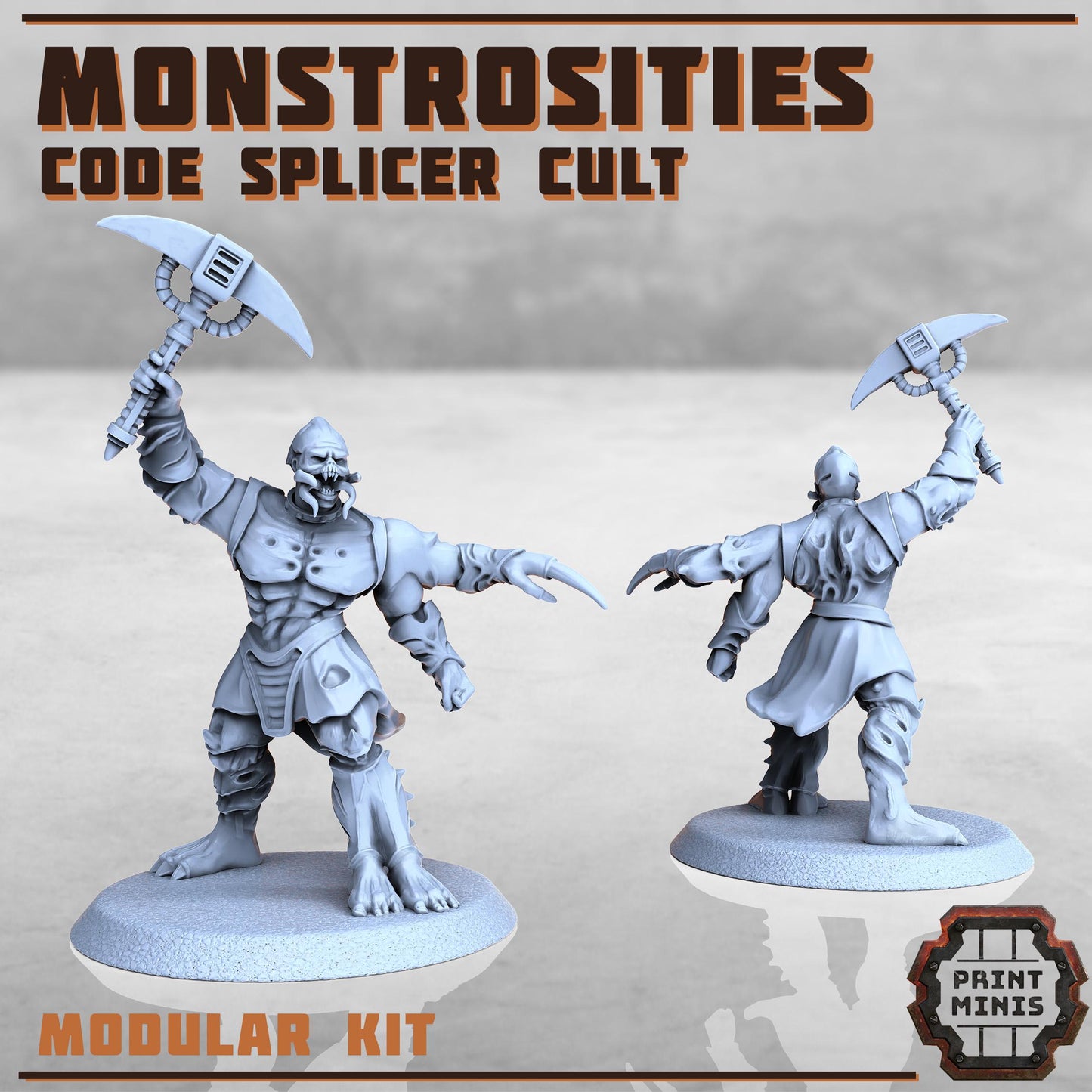 Monstrosities - Code Splicer Cult -  Sci-Fi Grimdark Splicers by Print Minis