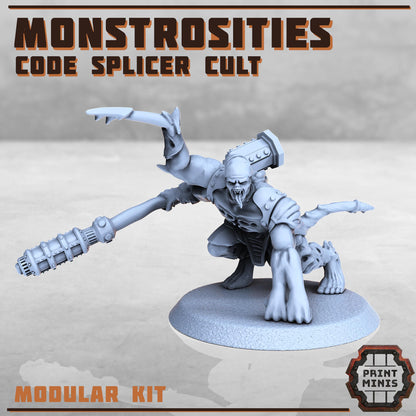 Monstrosities - Code Splicer Cult - Sci-Fi Grimdark Splicers
