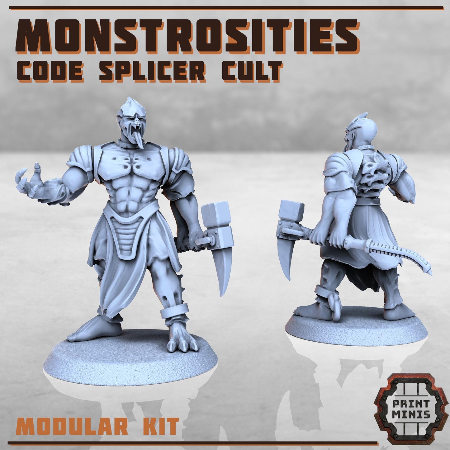 Monstrosities - Code Splicer Cult -  Sci-Fi Grimdark Splicers by Print Minis