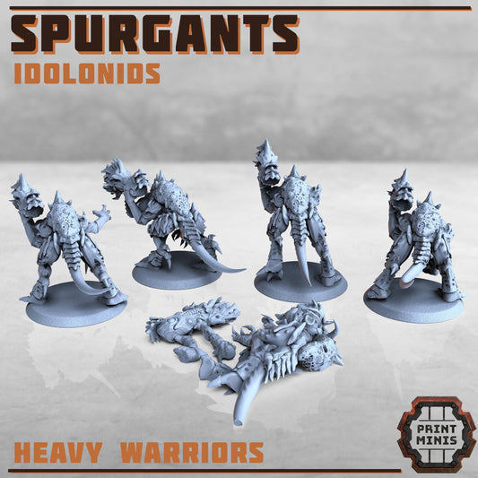 Spurgants - Idolonids - Sci-Fi Grimdark Bug aliens by Print Minis