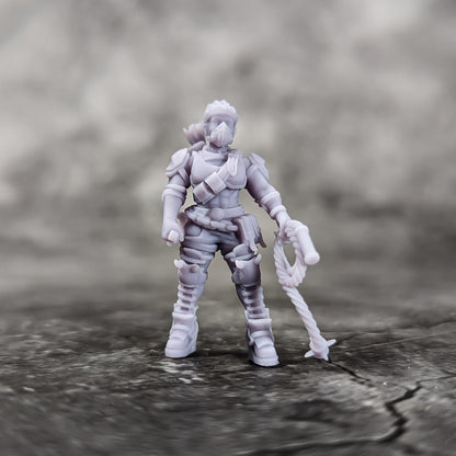 Wyld Girls - Bitter Nightshades -  Sci-Fi Grimdark City Skirmish Warfare Female Mercenaries by Print Minis