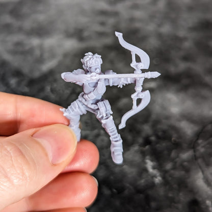 Wyld Girls - Bitter Nightshades -  Sci-Fi Grimdark City Skirmish Warfare Female Mercenaries by Print Minis