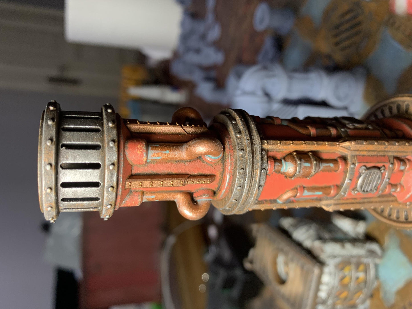 Industrial Chimney - Sci-Fi Space Industrial Terrain by Print Minis