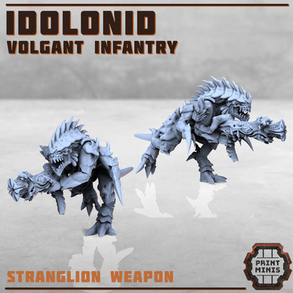 Idolonid - Volgant Infantry -  Sci-Fi Grimdark Bug aliens by Print Minis