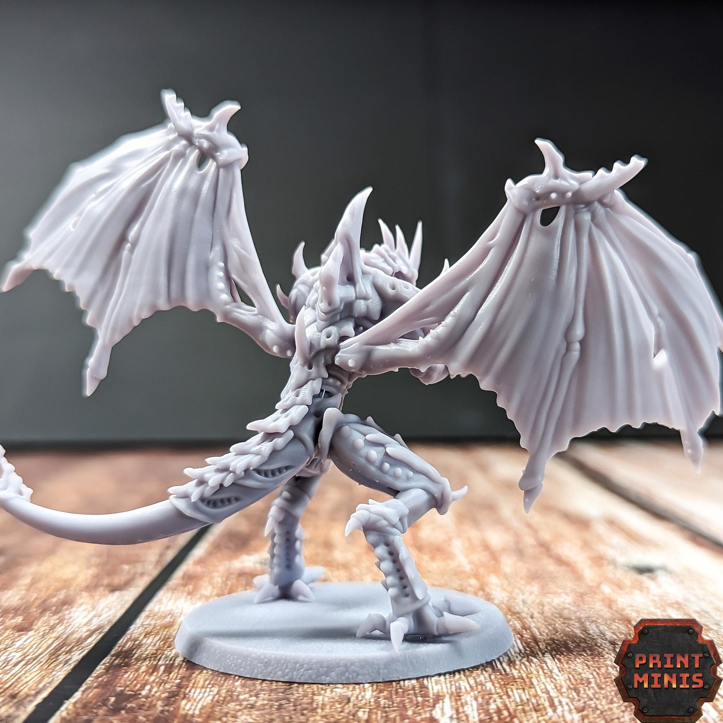 Winged Alpha - Idolonids -  Sci-Fi Grimdark Bug aliens by Print Minis