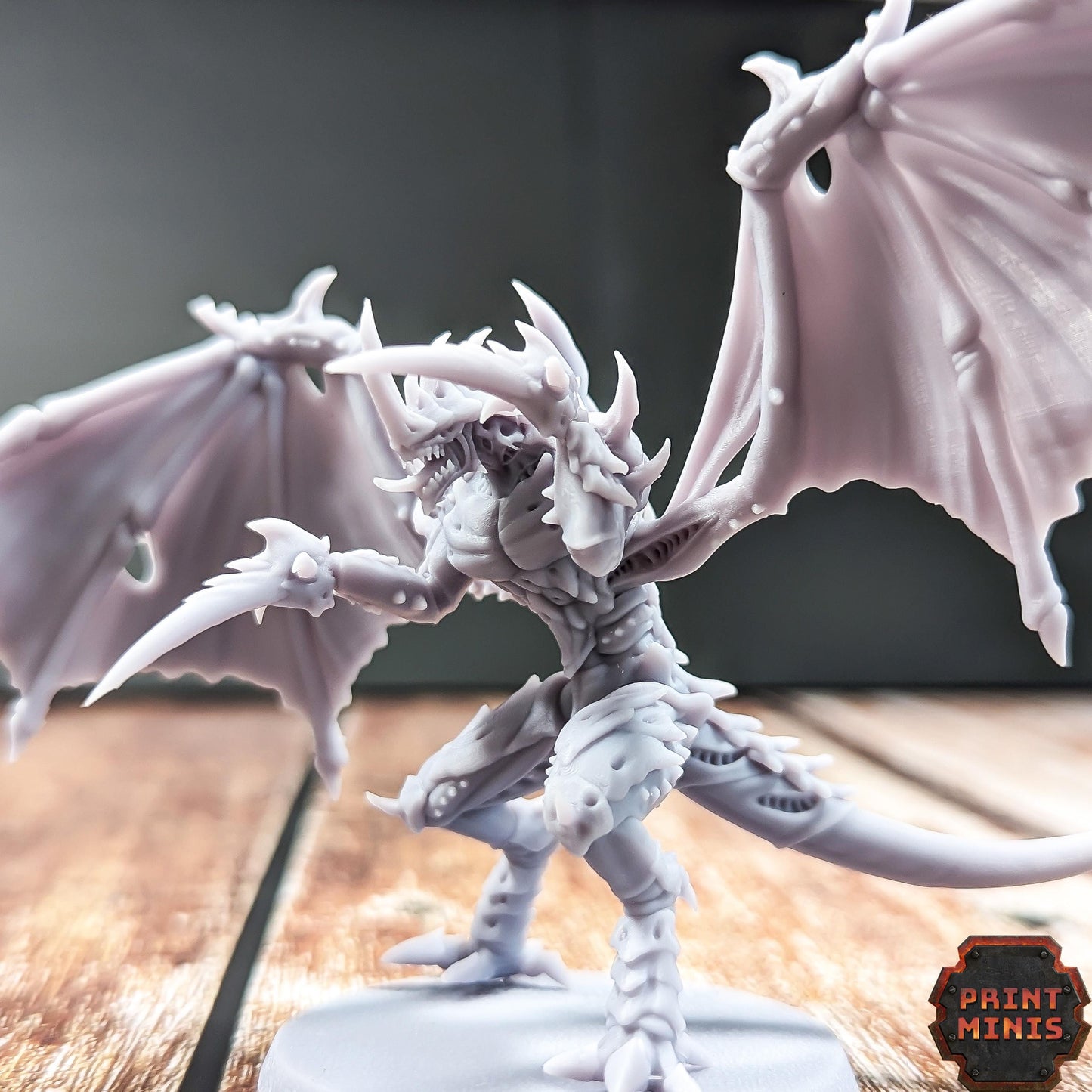 Winged Alpha - Idolonids -  Sci-Fi Grimdark Bug aliens by Print Minis