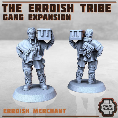 The Erroish Tribe - Gang Expansion -  Sci-Fi Grimdark Mercenaries by Print Minis