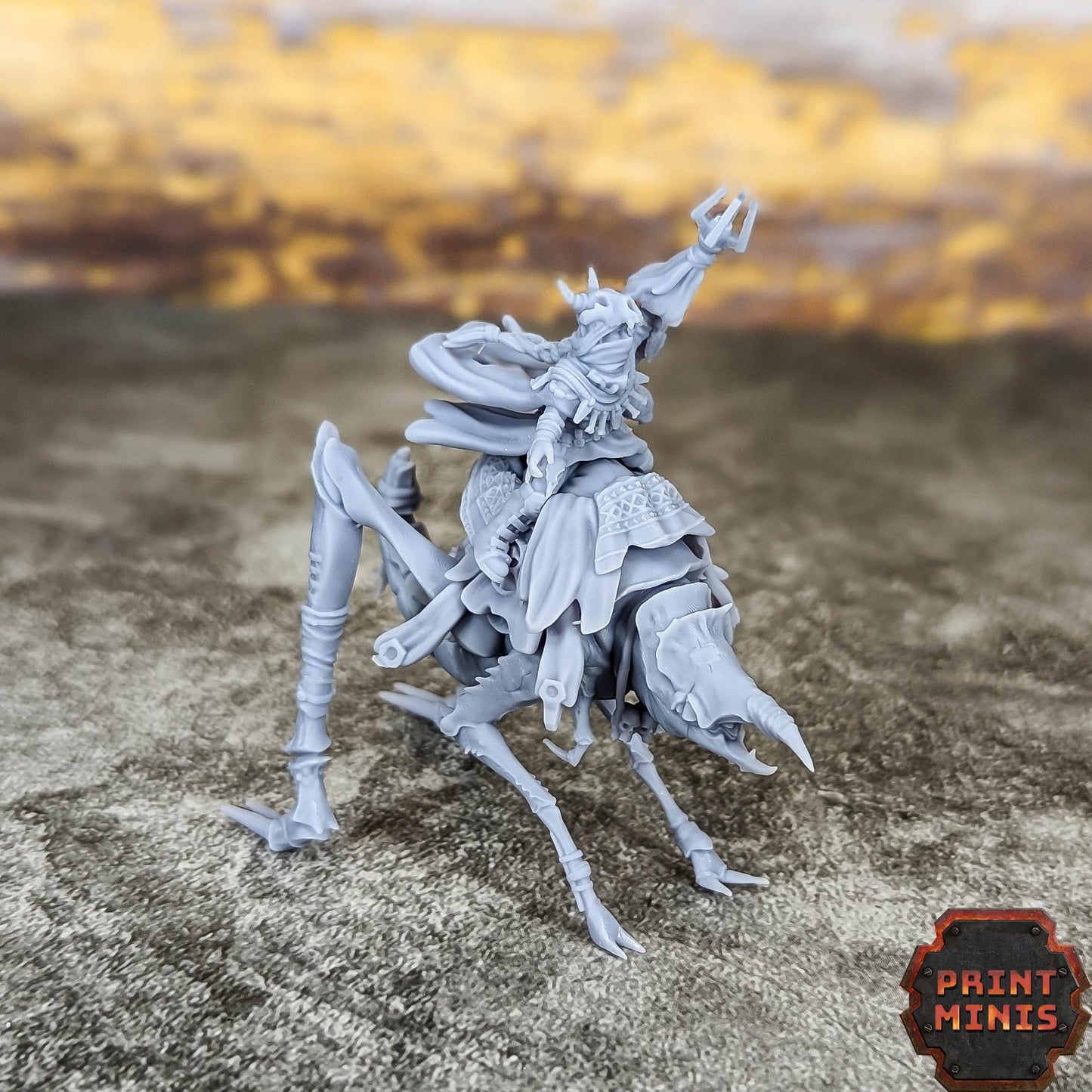 Weather Shaman - Erroish People -  Sci-Fi Grimdark Mercenaries by Print Minis
