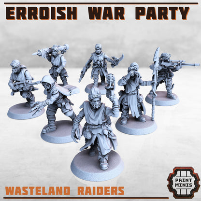 Erroish War Party - The Erroiish Tribe - Sci-Fi Grimdark Mercenaries