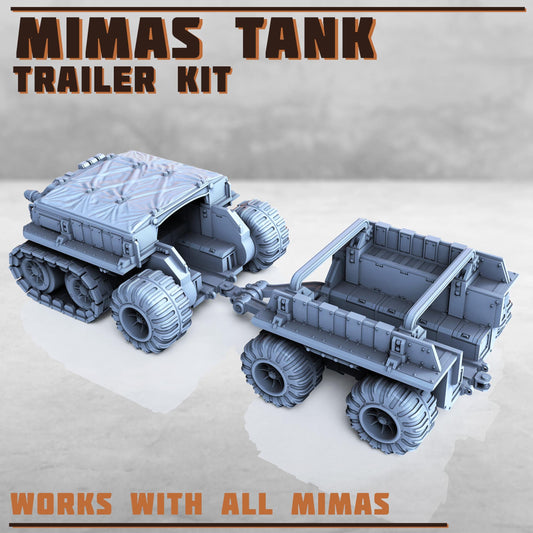 Wasteland Mimas Tank - Sci-Fi Grimdark Mercenaries by Print Minis