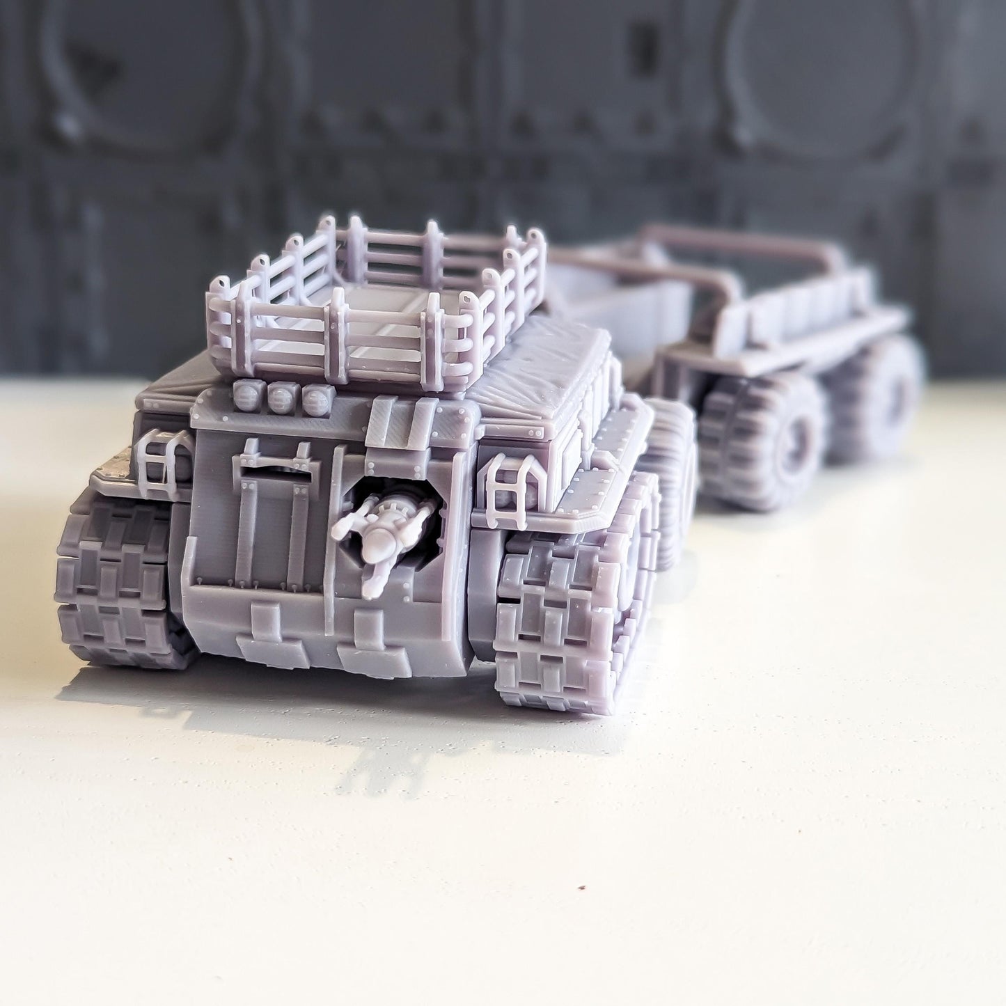 Wasteland Mimas Tank - Sci-Fi Grimdark Mercenaries by Print Minis