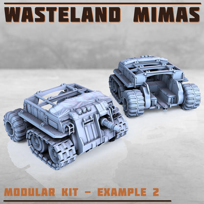 Wasteland Mimas Tank - Sci-Fi Grimdark Mercenaries by Print Minis