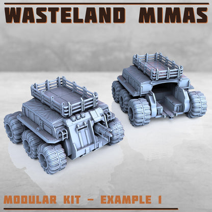 Wasteland Mimas Tank - Sci-Fi Grimdark Mercenaries by Print Minis