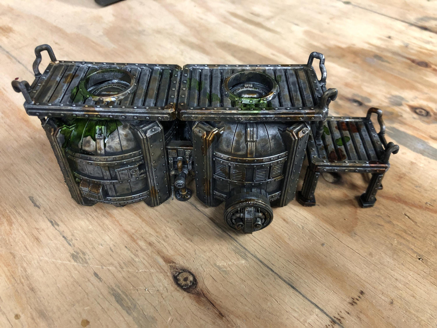 Fuel Station - Sci-Fi Space Industrial Terrain by Print Minis