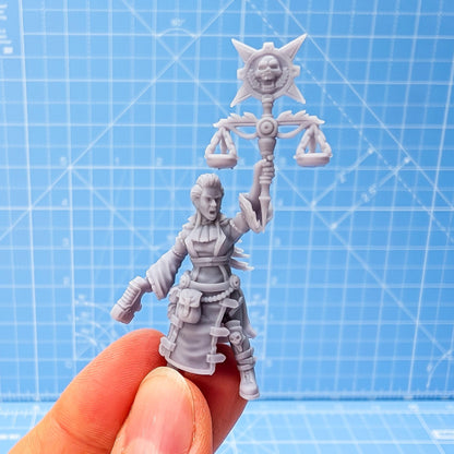 Coin Reckoner - Wealth Guild -  Sci-Fi Grimdark  Tax Collector Mercenaries by Print Minis