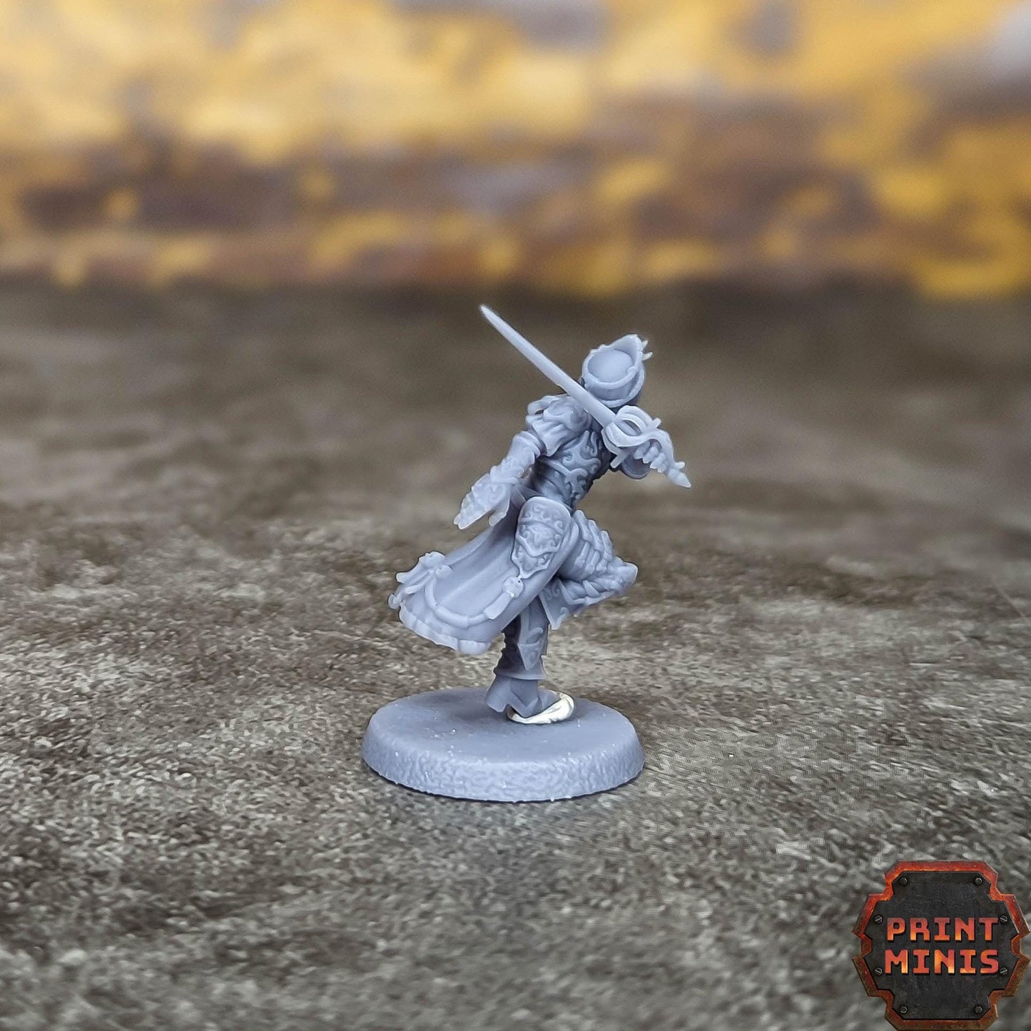 Noble Bodyguard -  Sci-Fi Grimdark Mercenaries by Print Minis