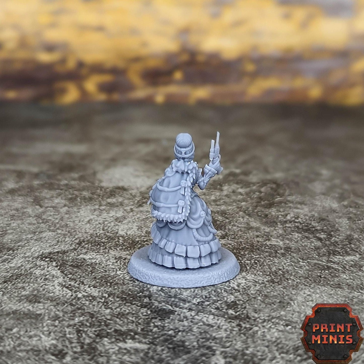 Josefina - Noble Courtier -  Sci-Fi Grimdark Mercenaries by Print Minis