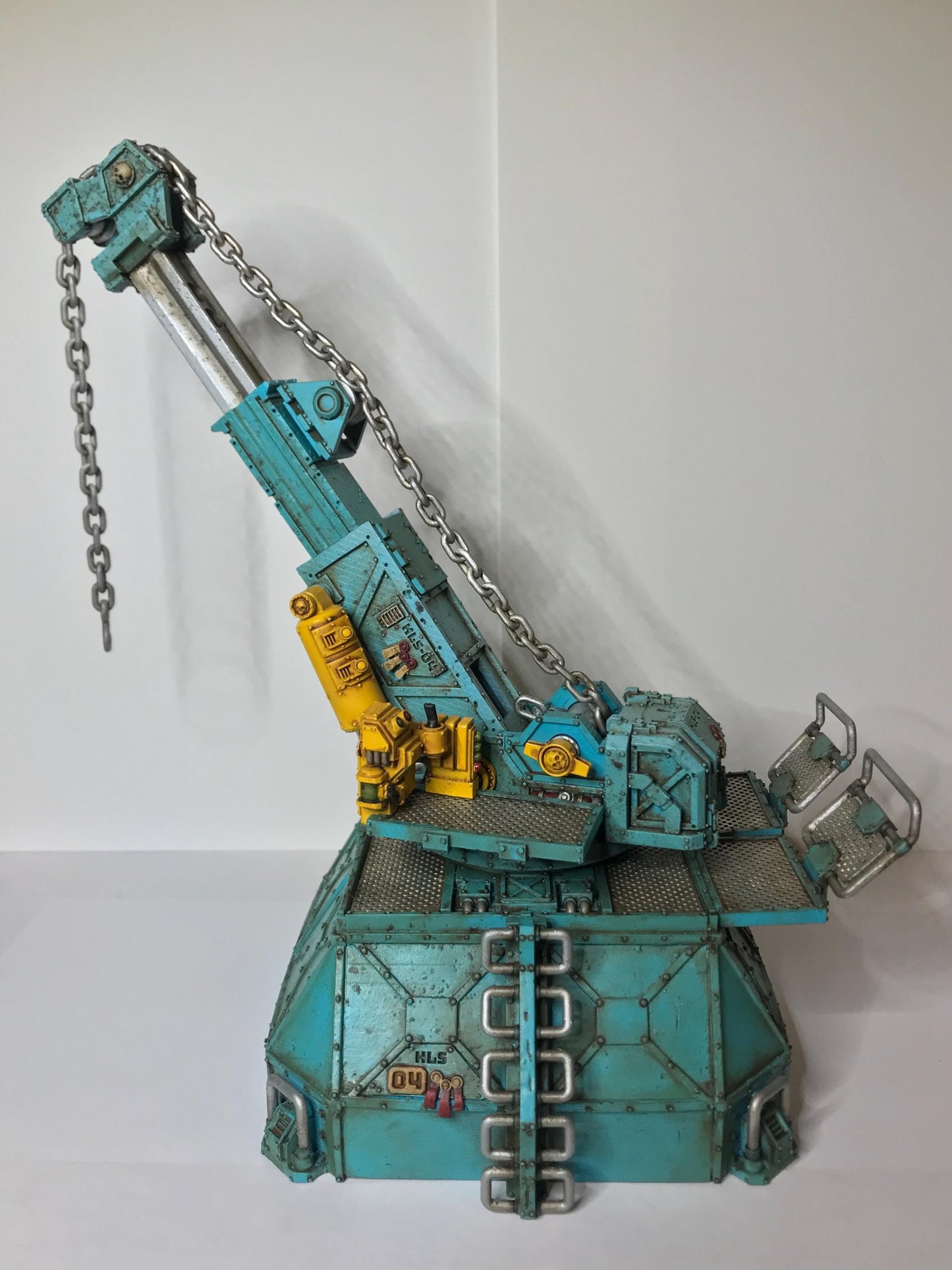 Heavy Lift Crane - Sci-Fi Space Industrial Terrain by Print Minis