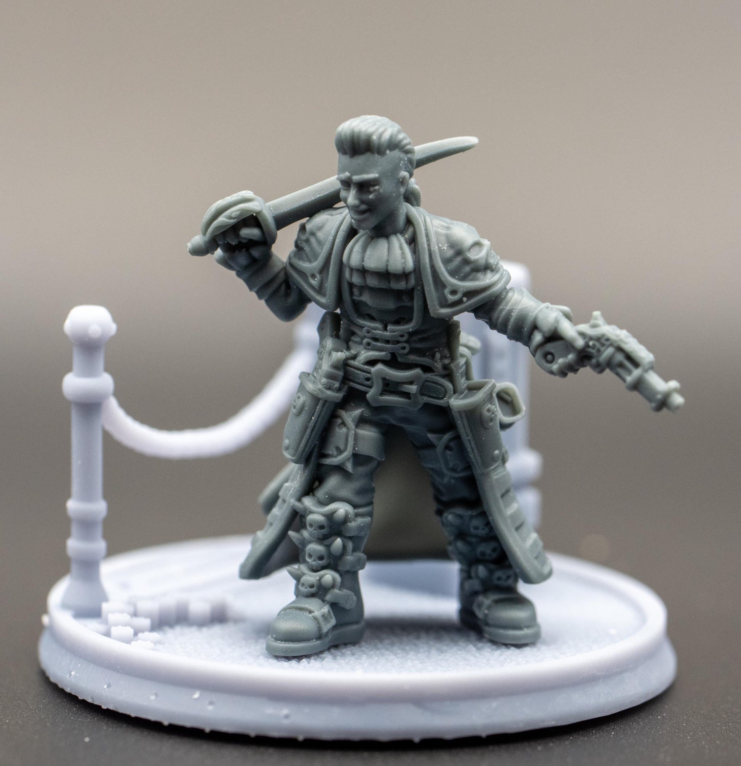 Gabriel - Bounty Hunter -  Sci-Fi Grimdark Mercenaries by Print Minis
