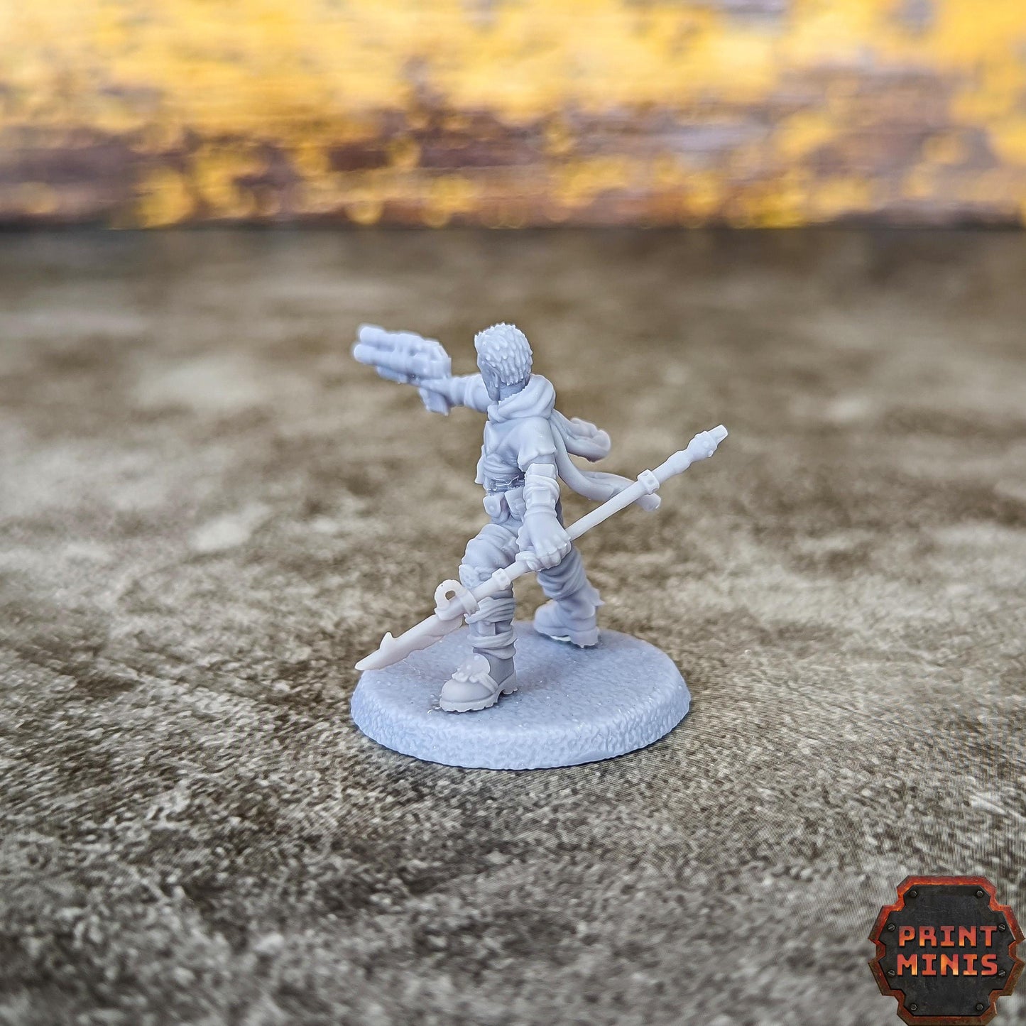Gallows - Hired Mercenary -  Sci-Fi Grimdark Mercenaries by Print Minis