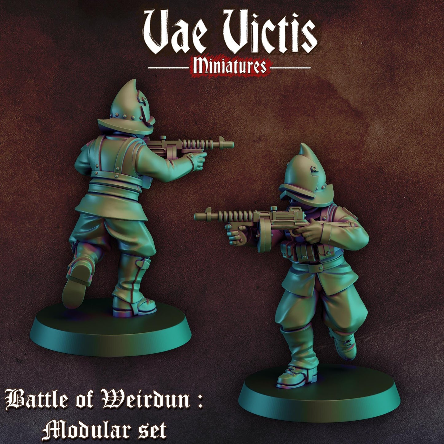 Battle Of Weirdun : modular set, Trench Weird War by Vae Victis, perfect for Wargames and RPGs