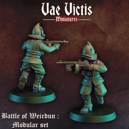 Battle Of Weirdun : modular set, Trench Weird War by Vae Victis, perfect for Wargames and RPGs