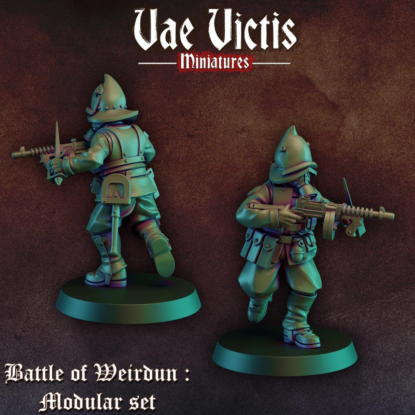 Battle Of Weirdun : modular set, Trench Weird War by Vae Victis, perfect for Wargames and RPGs