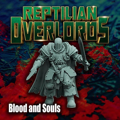 Chaotic Warrior Blood and Souls, Bits and Weapon Conversions by Reptilian Overlords, perfect for Fantasy Wargames