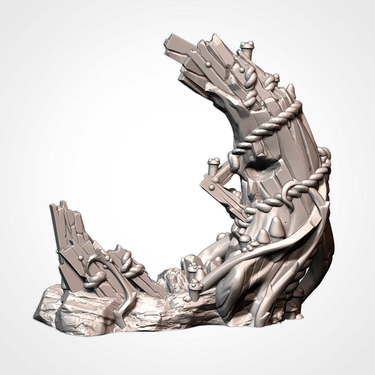 GOBLIN CAMP Txarli Factor Terrain Monument Set, Perfect for Tabletop Wargames