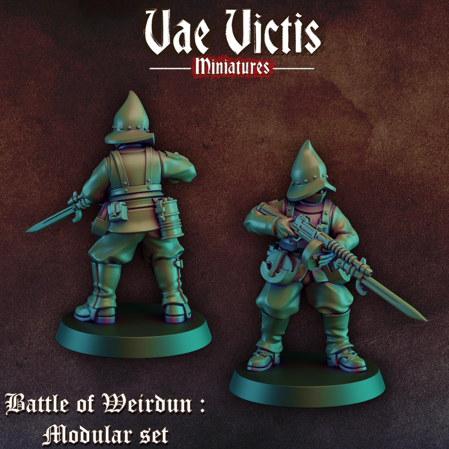 Battle Of Weirdun : modular set, Trench Weird War by Vae Victis, perfect for Wargames and RPGs