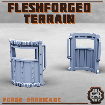 Fleshforged Gang Traps -  Sci-Fi Grimdark City Skirmish Warfare Purifier Mercenaries by Print Minis