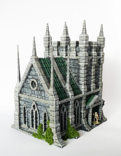 Imperial City District - Tabletop Terrain - 28 MM, Tabletop 3D Printed Terrain by MiniatureLand, Perfect for Wargaming and RPGs