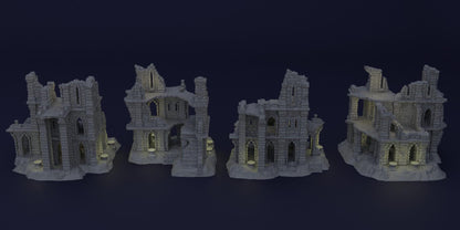 Ambush Grounds - Tabletop Terrain - 28 MM, Tabletop 3D Printed Terrain by MiniatureLand, Perfect for Wargaming and RPGs