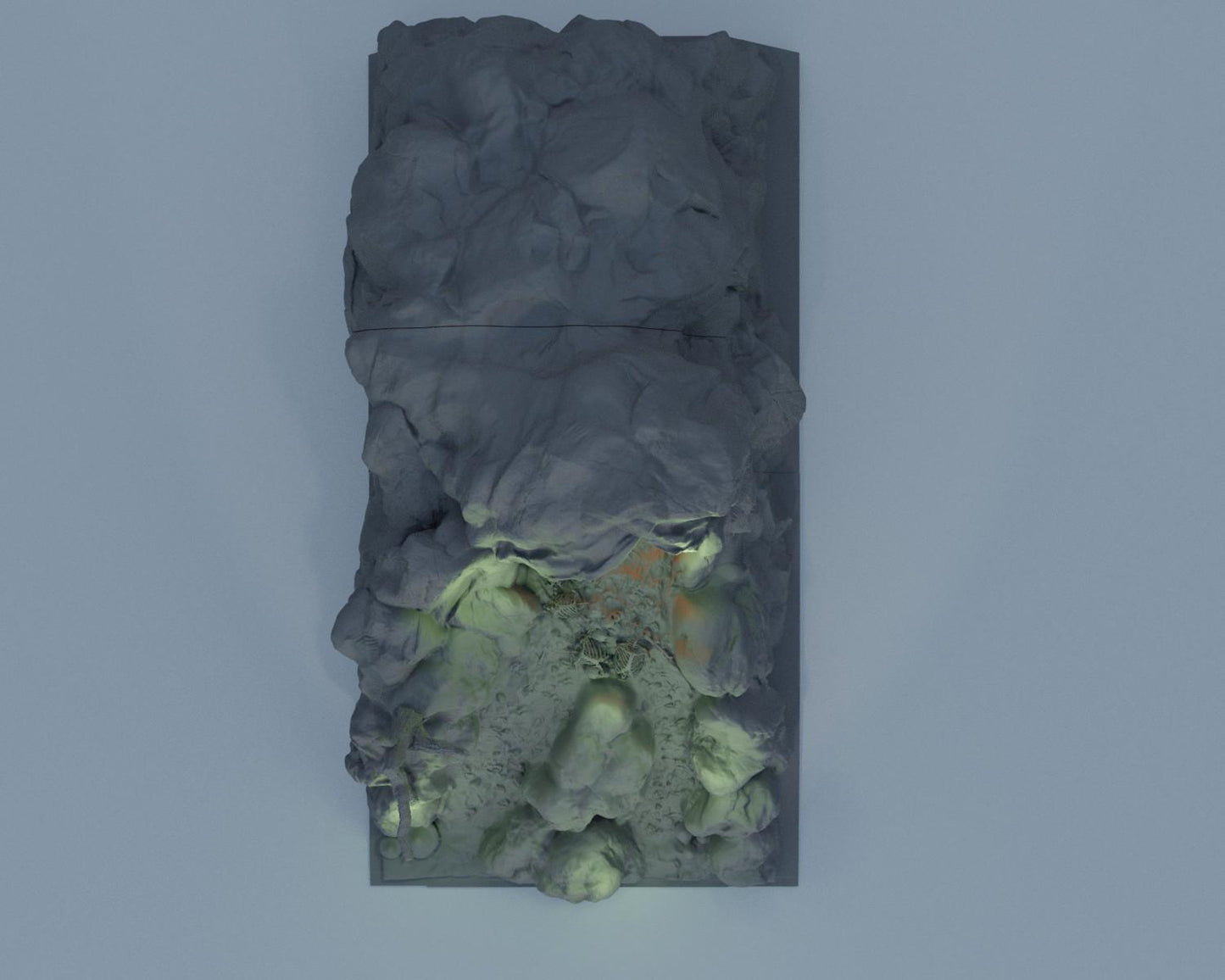 Troll Cave - Tabletop Terrain - 28 MM, Tabletop 3D Printed Terrain by MiniatureLand, Perfect for Wargaming and RPGs