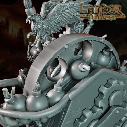 Ignis Meteor Mechanical Bombardment Device, Modular Empire miniatures by Landor Miniatures! Empire for Fantasy Wargames