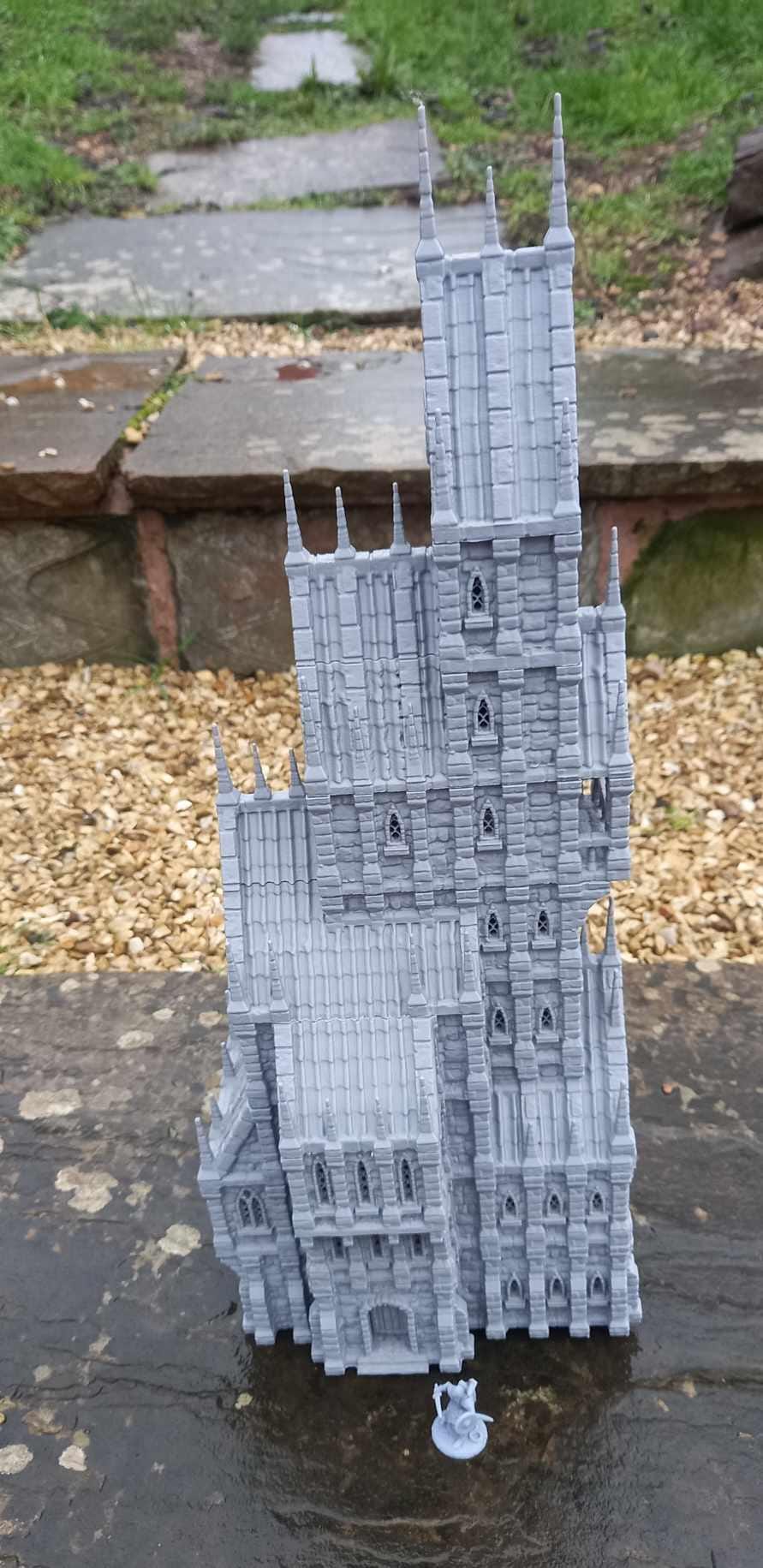 Imperial Manor - Tabletop Terrain - 28 MM, Tabletop 3D Printed Terrain by MiniatureLand, Perfect for Wargaming and RPGs
