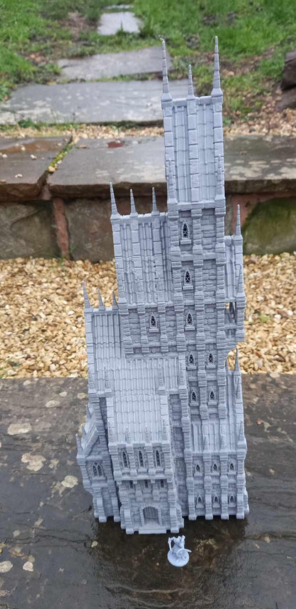 Imperial Manor - Tabletop Terrain - 28 MM, Tabletop 3D Printed Terrain by MiniatureLand, Perfect for Wargaming and RPGs