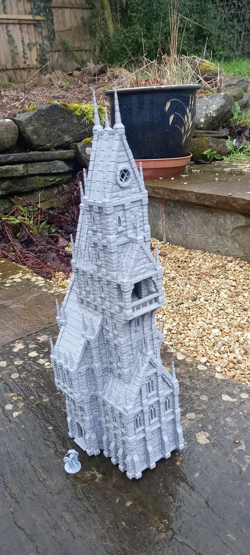 Imperial Manor - Tabletop Terrain - 28 MM, Tabletop 3D Printed Terrain by MiniatureLand, Perfect for Wargaming and RPGs