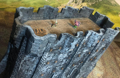 Fortified Church by GameScape3D - 3D Printed Tabletop Terrain, Perfect for Wargames