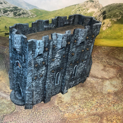 Fortified Church by GameScape3D - 3D Printed Tabletop Terrain, Perfect for Wargames