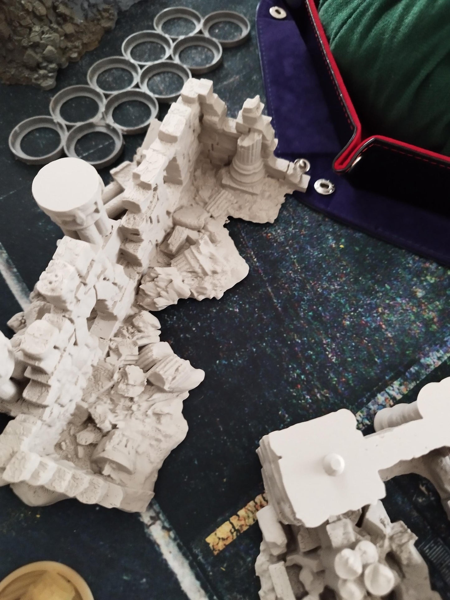 The Lost City: Medium and Small Ruins - 3D Printed Tabletop Terrain, Perfect for Wargames, Board Games, Role Playing Games