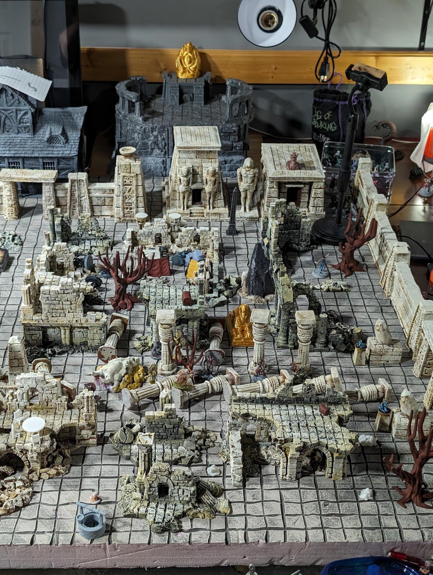 The Lost City: Medium and Small Ruins - 3D Printed Tabletop Terrain, Perfect for Wargames, Board Games, Role Playing Games