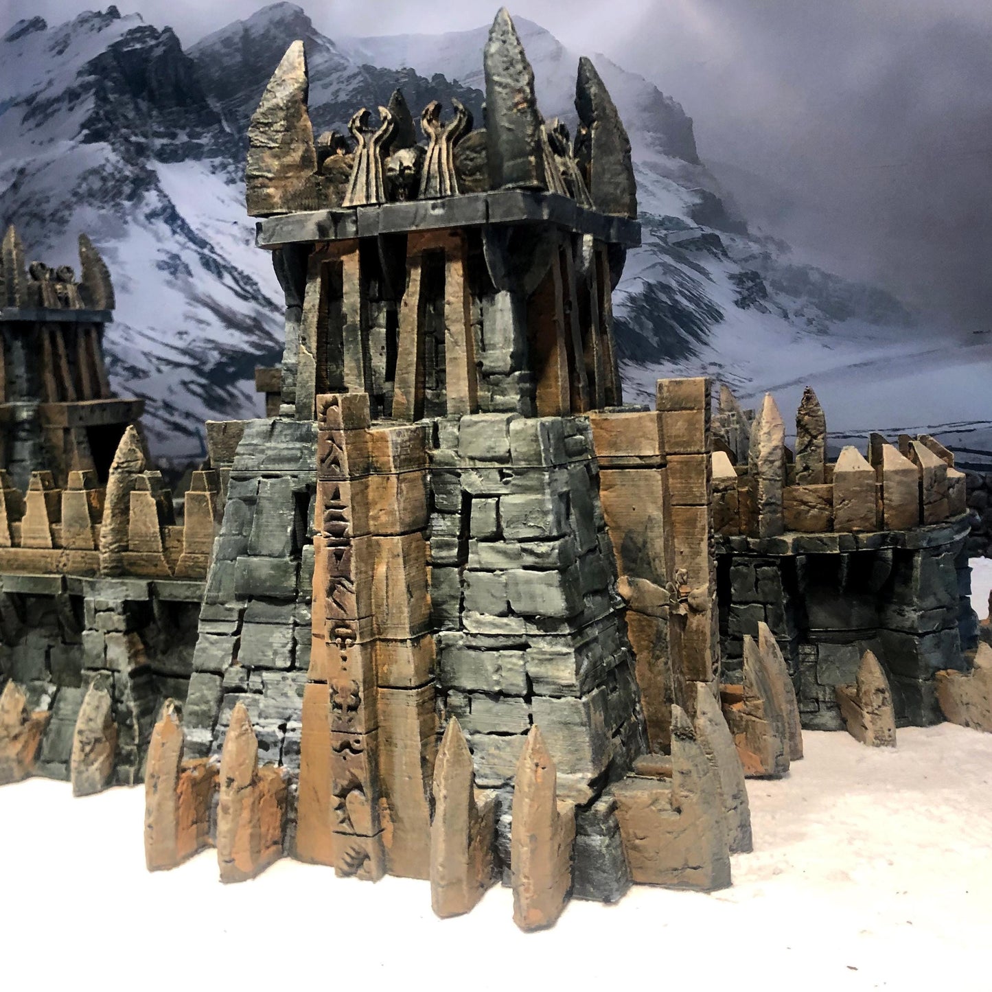 UnderDark Walls by GameScape3D - 3D Printed Tabletop Terrain, Perfect for Wargames, Board Games, Role Playing Games